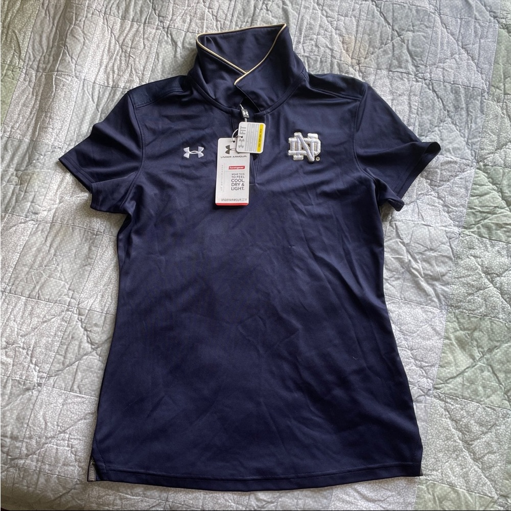 Notre Dame Under Armour Polo